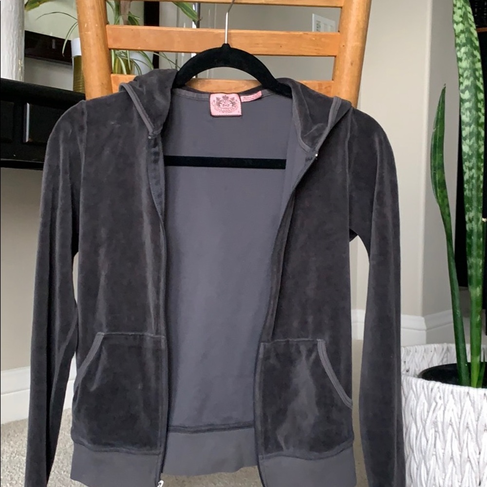 2000s juicy velour hoodie